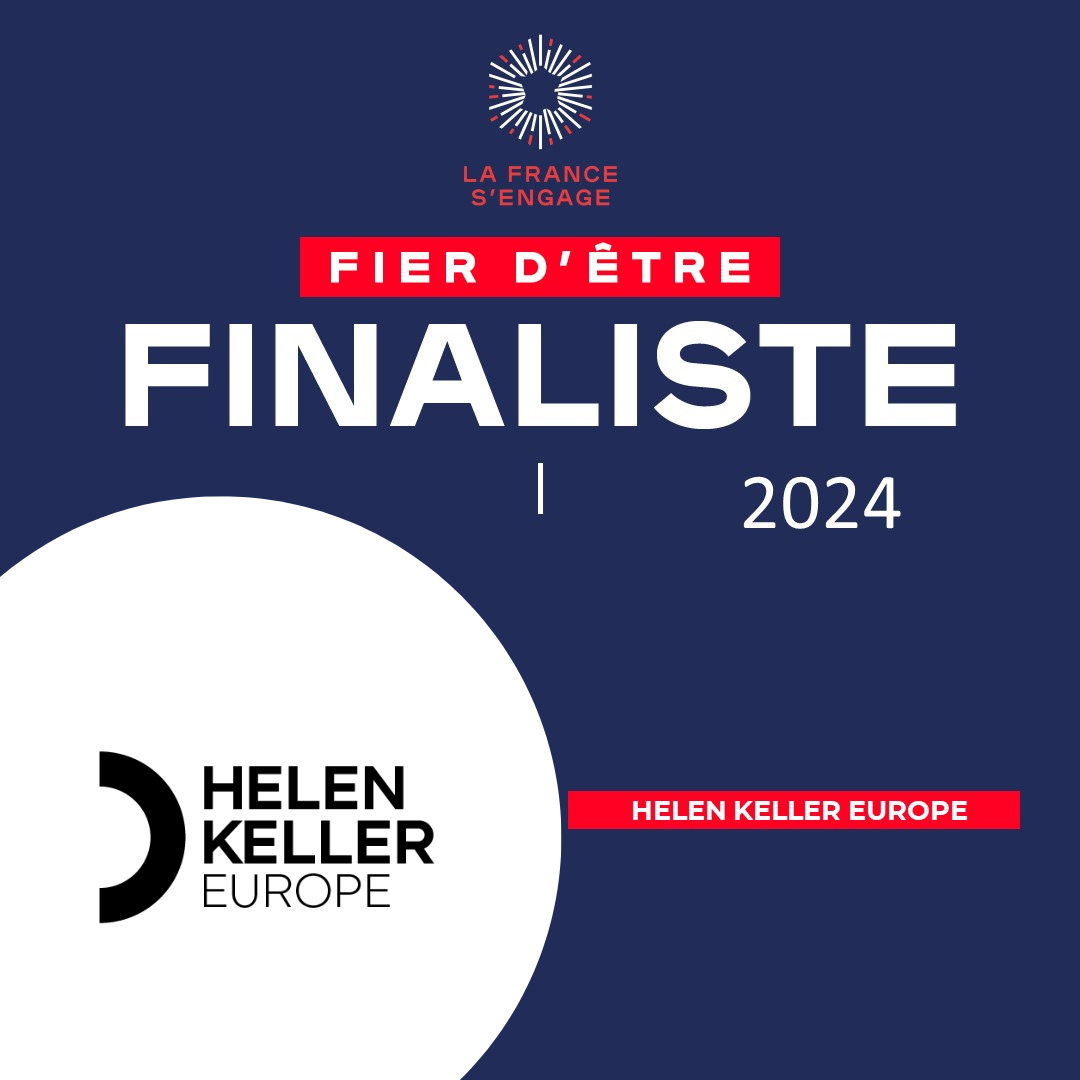 Helen Keller Europe, finaliste de la France s'engage !