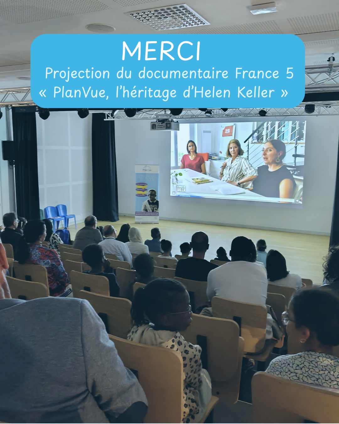 🎥 Merci pour votre présence auprès de Helen Keller Europe !