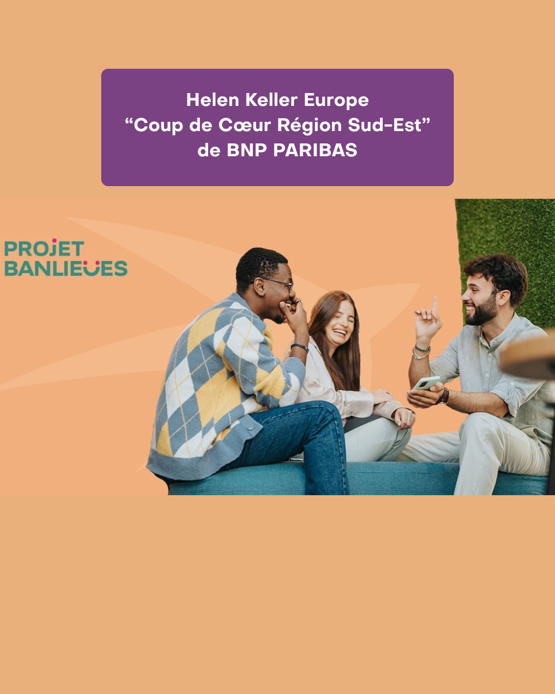 Votez pour Helen Keller Europe !