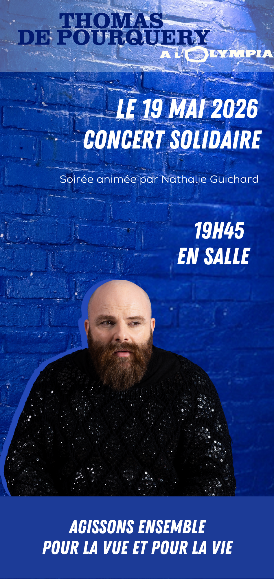 Thomas de Pourquery en concert pour Helen Keller Europe