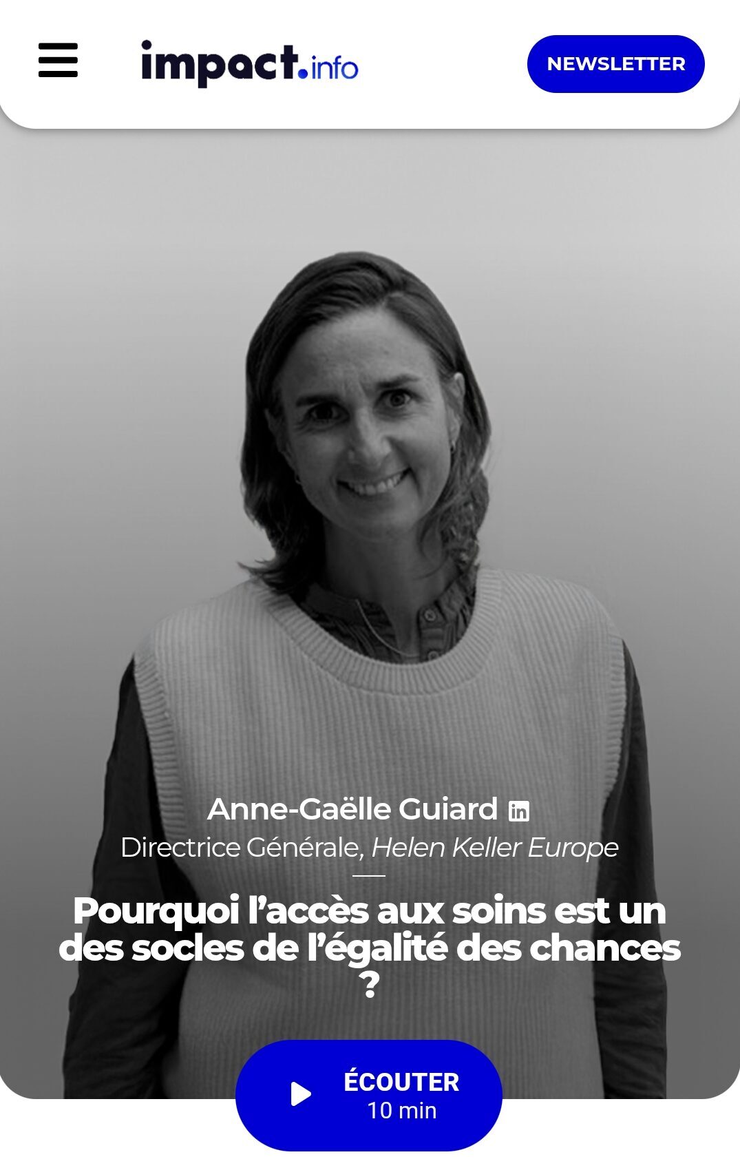 Pourquoi l’accès aux soins est un socle de l’égalité des chances ?