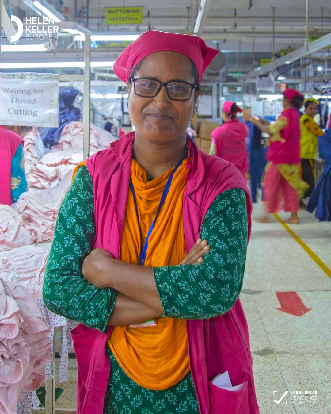 Des centres ophtalmologiques gratuits au sein des usines textiles au Bangladesh