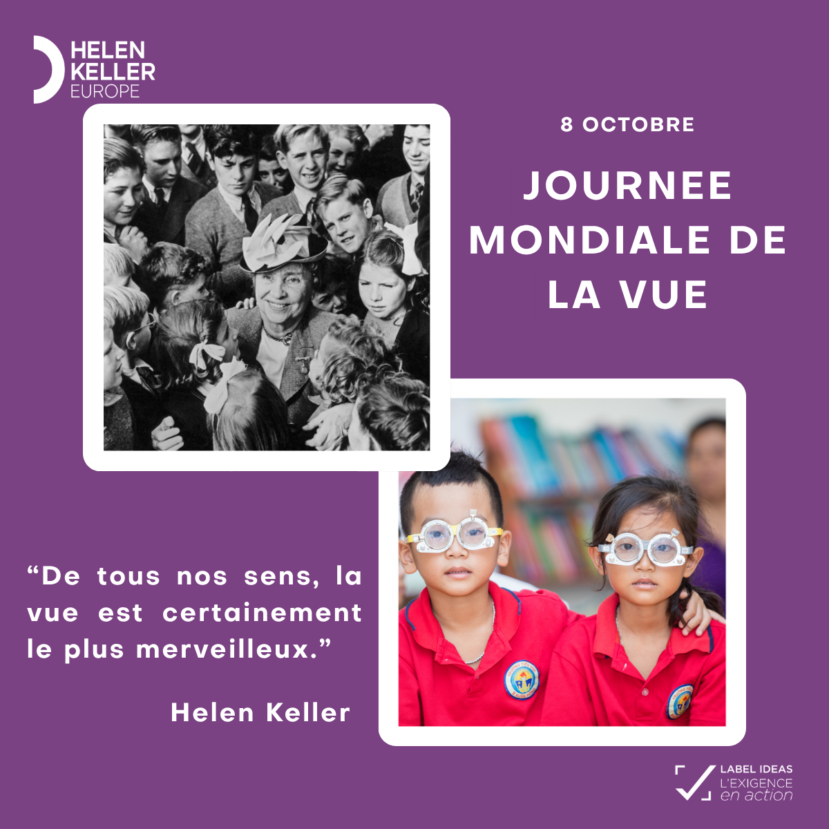 Journée mondiale de la vue